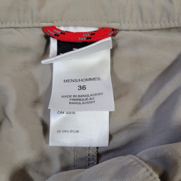 North Face Men's Cargo Shorts Size 36 Inseam 7.5" Excellent Condition Pre-owned - Picture 8 of 8